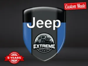 Jeep Autocollants Bombés Auto Max Résistants Pro Style